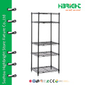 Ausstellungsstand Chrom-Display-Rack